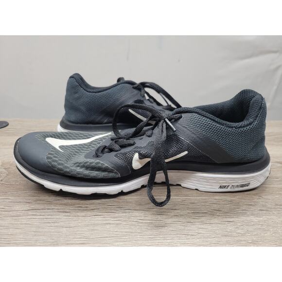 Nike FS Lite Run 3 Black White Running Shoes Size Womens 6.5 807145-001 - Picture 8 of 14